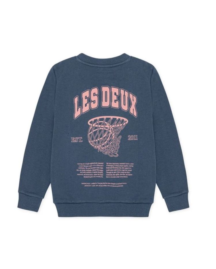 HOOP SWEAT  DARK DENIM BLUE
