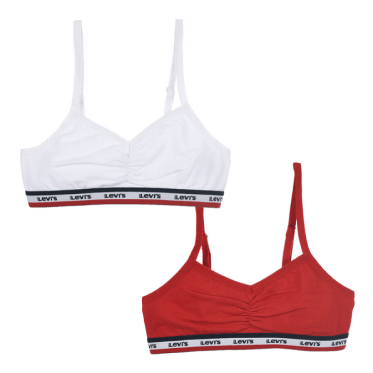LHG SPORTWEAR SURPLICE BRA 2pk DRESS BLUES