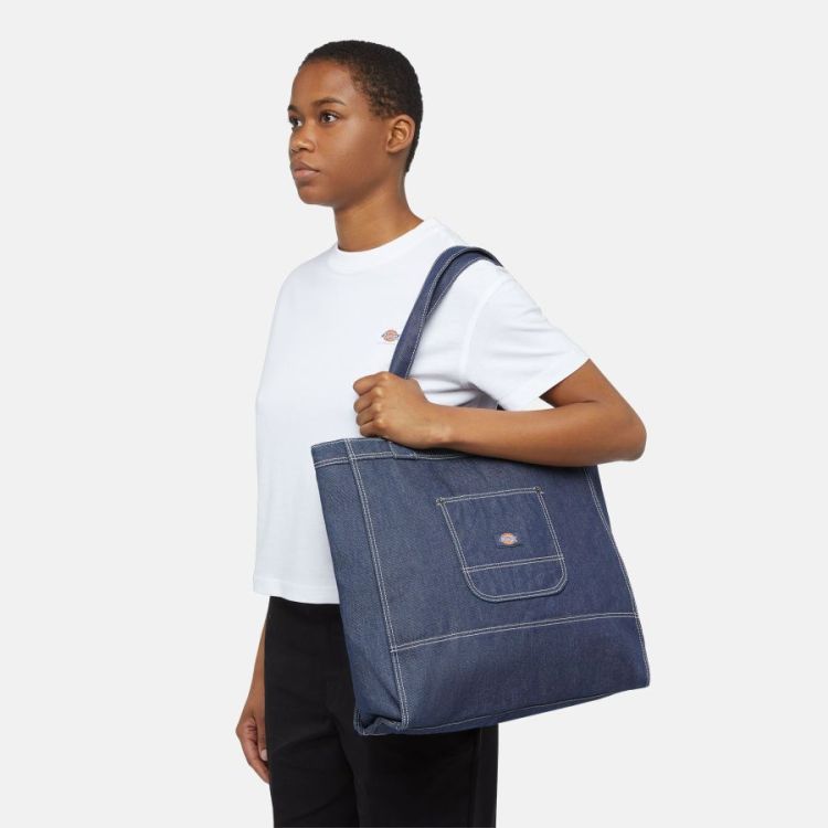 DENIM TOTE BAG RINSED RINSED