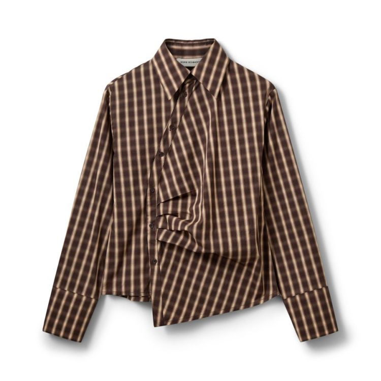  brown check