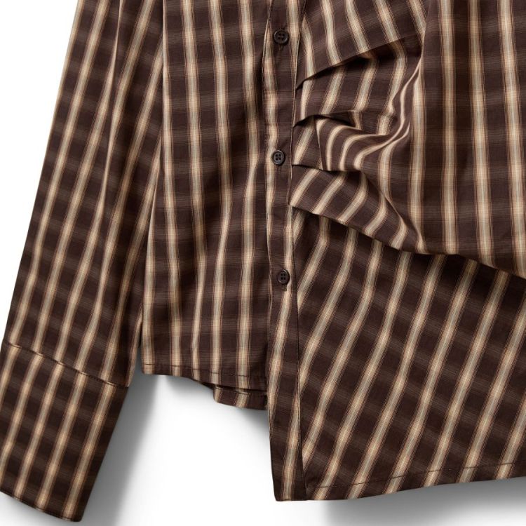  brown check
