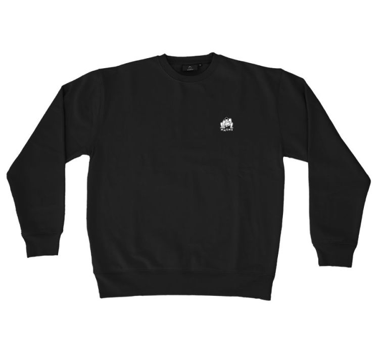 Sumo Embroidered Crew Black Black
