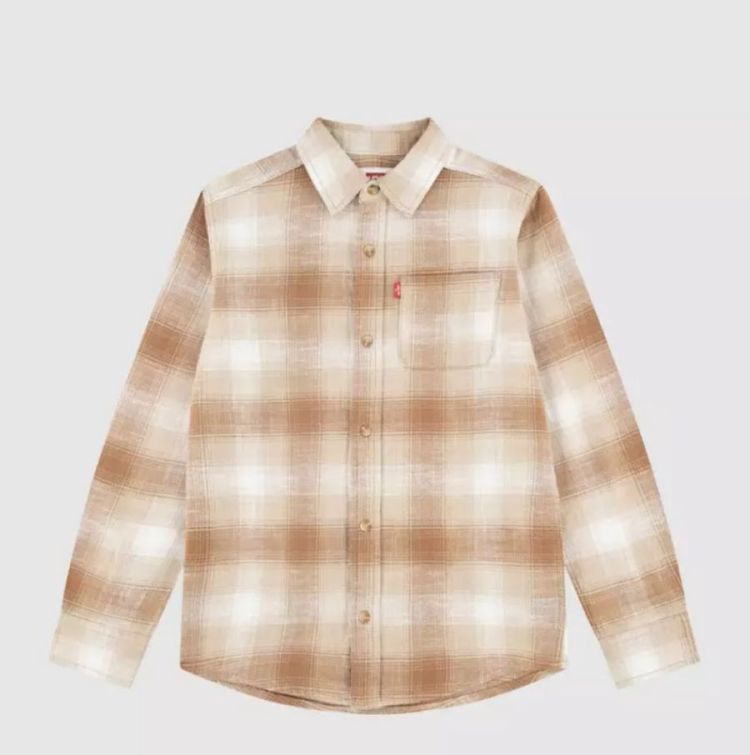 LVB SHADOW PLAID SHIRT XBJ