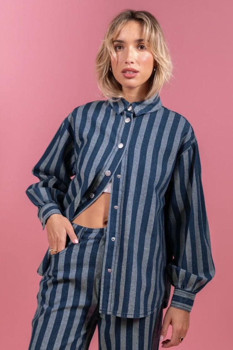 VYLIANE BLUE WHITE STRI