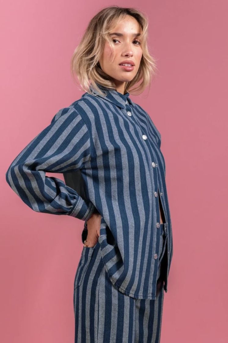 VYLIANE BLUE WHITE STRI