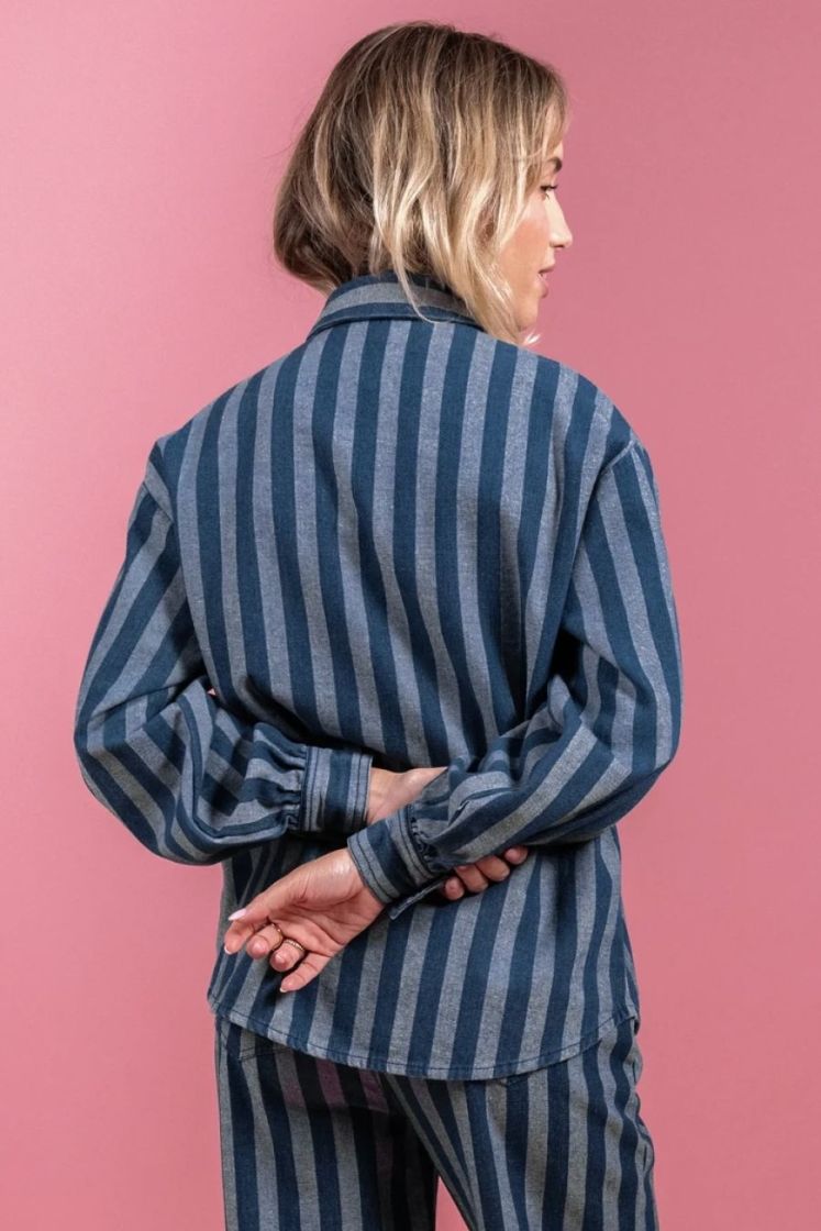 VYLIANE BLUE WHITE STRI