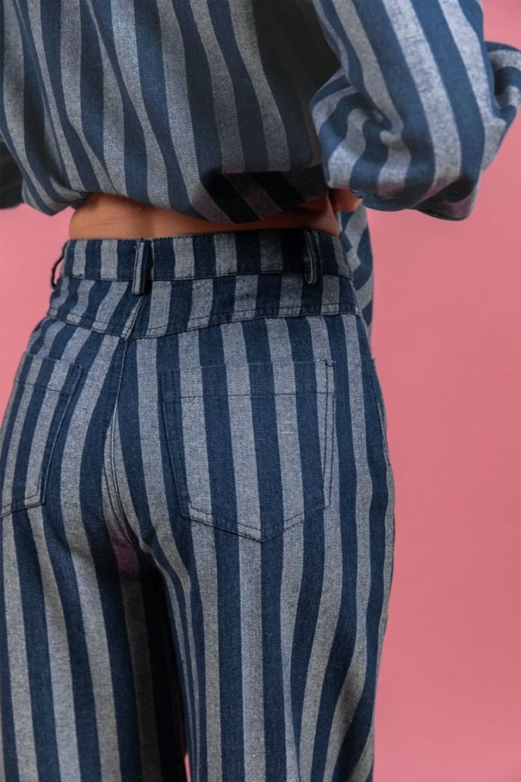 PEPITA BLUE WHITE STRI