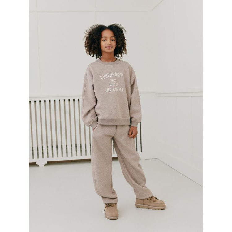 BaraSY Sweatpants brown mel 7071