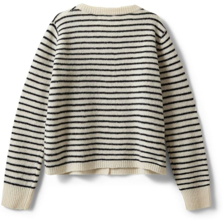 CisseSY Cardigan off white str 0140