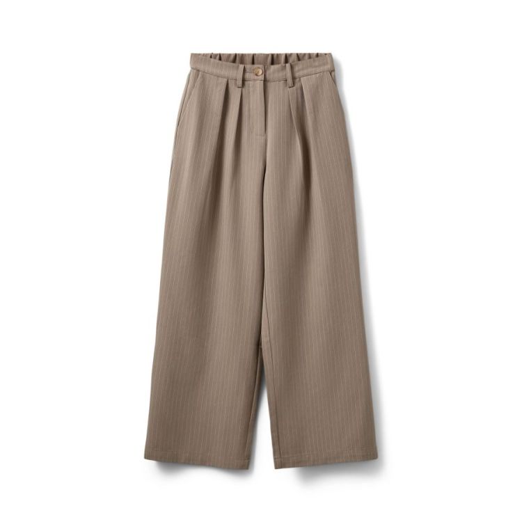 MALINASY TROUSERS beige stripe 7120