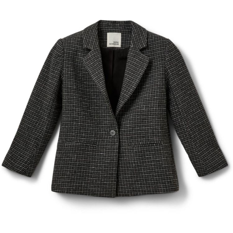 AlfiaSY Blazer grey check 8040