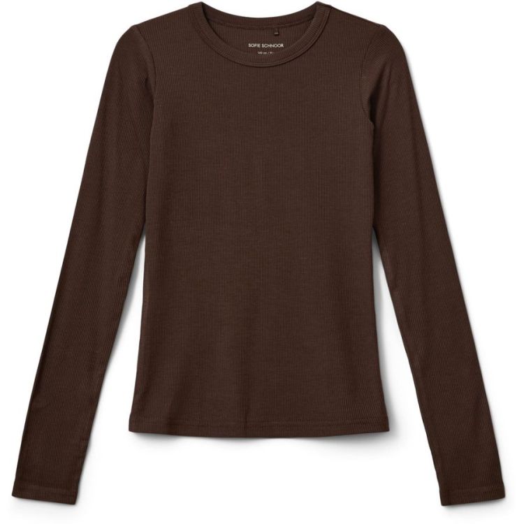 PETRICIASY T-SHIRT LS brown 7129