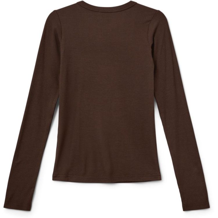 PETRICIASY T-SHIRT LS brown 7129