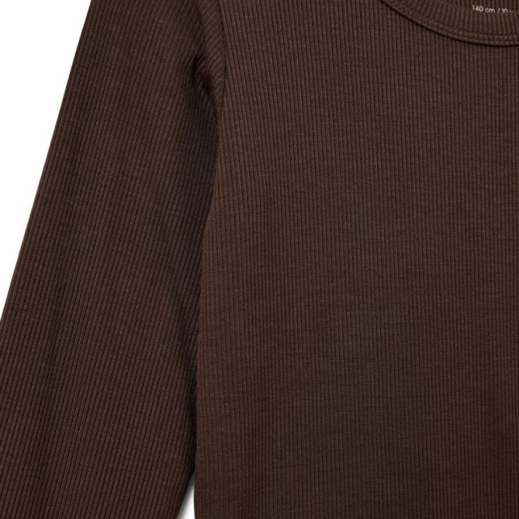 PETRICIASY T-SHIRT LS brown 7129