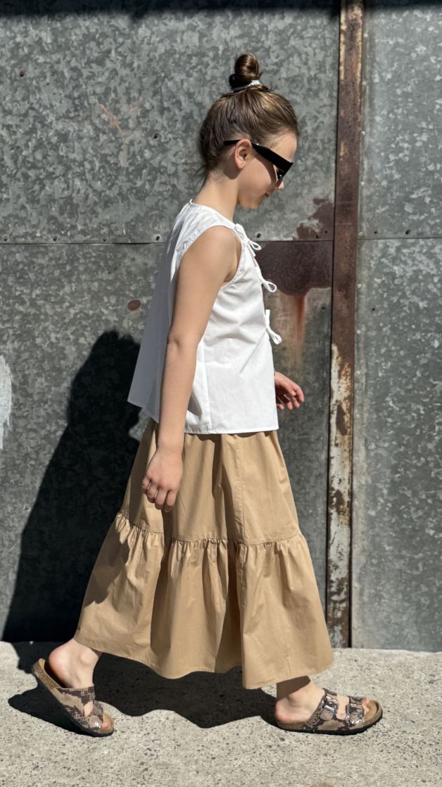 VIVISY SKIRT camel 7012