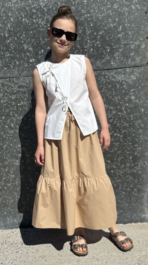 VIVISY SKIRT camel 7012