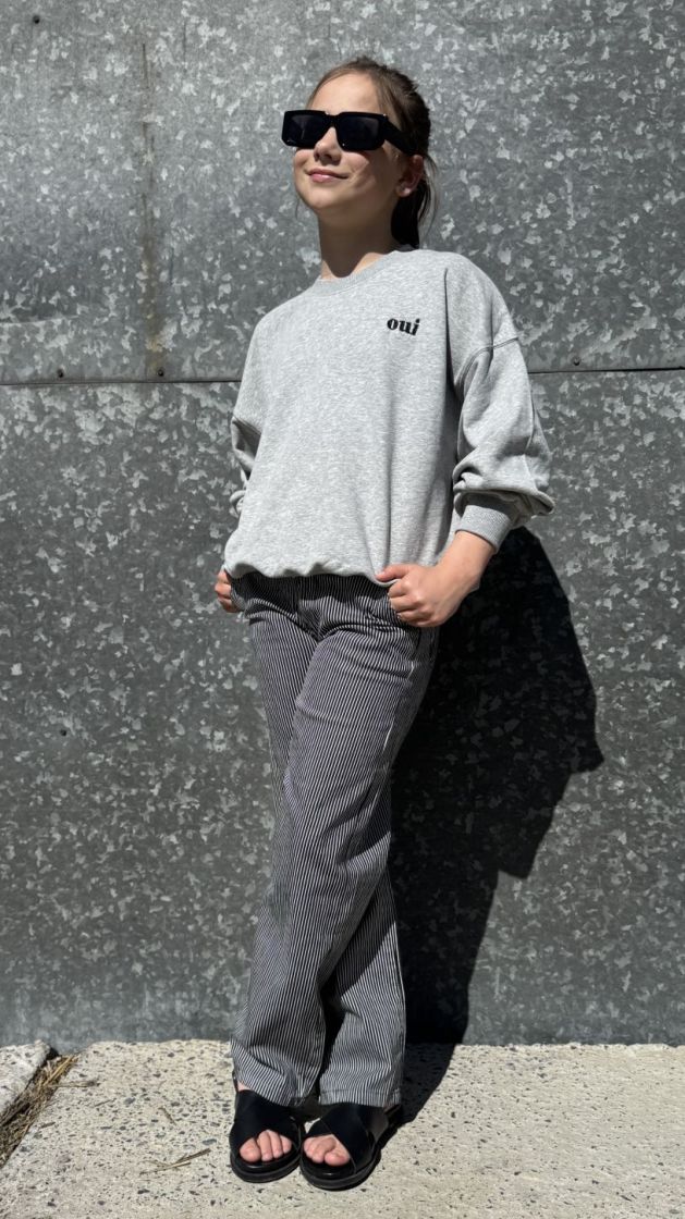 EliSY Sweatshirt Grey melange 8010