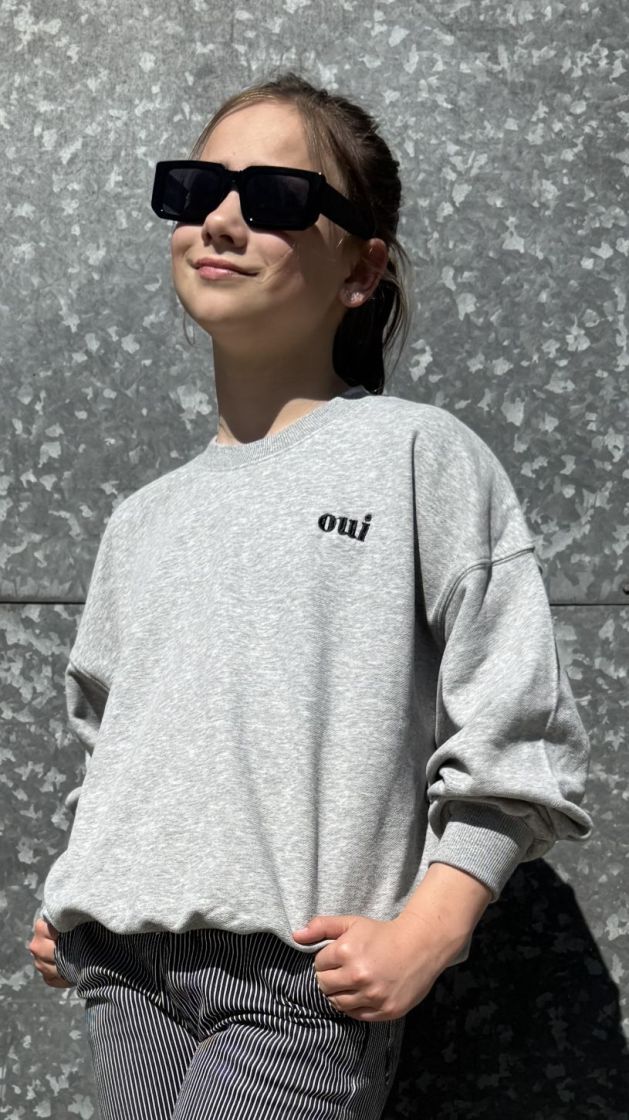 EliSY Sweatshirt Grey melange 8010